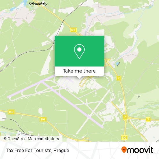 Tax Free For Tourists map