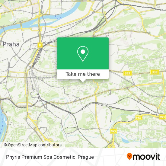 Phyris Premium Spa Cosmetic map
