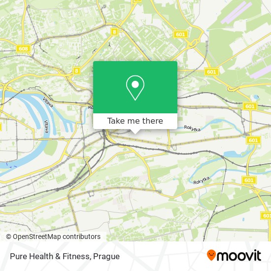 Pure Health & Fitness map
