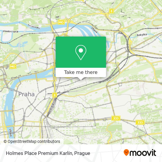 Карта Holmes Place Premium Karlín