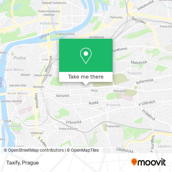 Карта Taxify