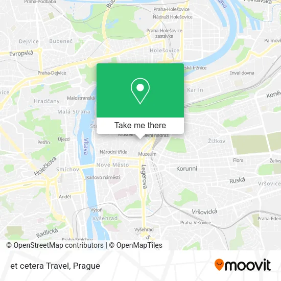 Карта et cetera Travel