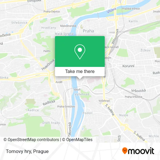 Tomovy hry map
