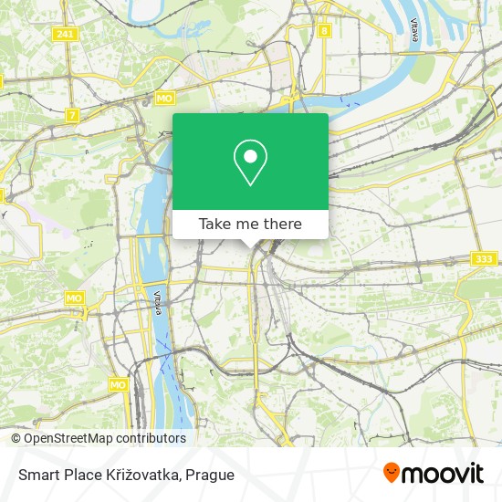 Smart Place Křižovatka map