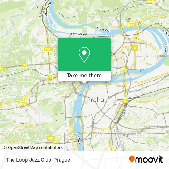 Карта The Loop Jazz Club