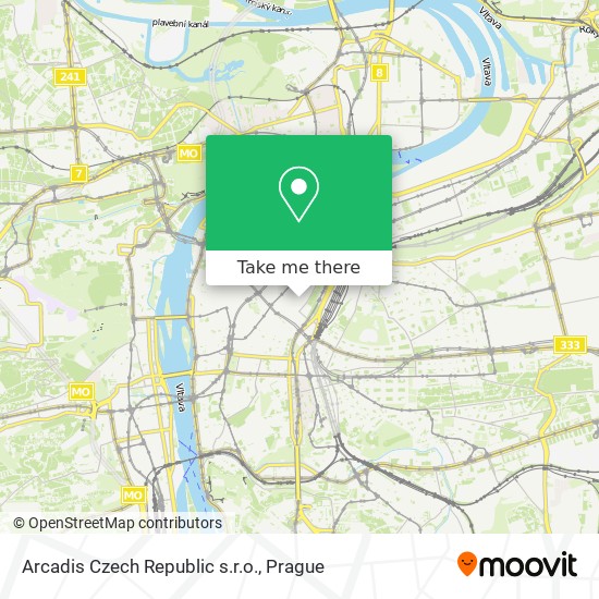 Arcadis Czech Republic s.r.o. map