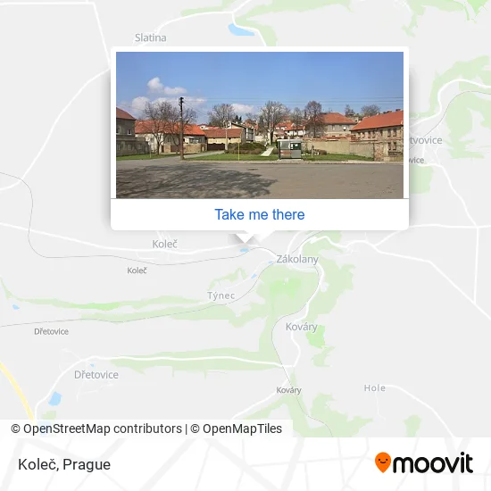 Карта Koleč