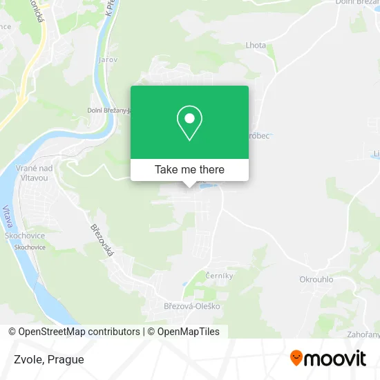 Zvole map