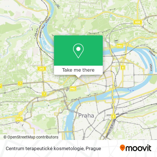 Centrum terapeutické kosmetologie map