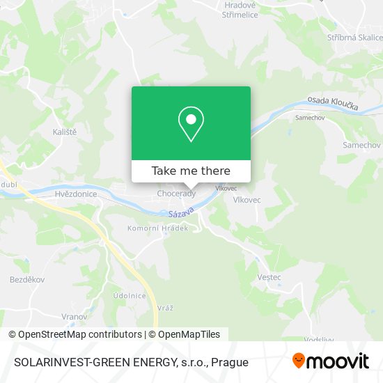 Карта SOLARINVEST-GREEN ENERGY, s.r.o.