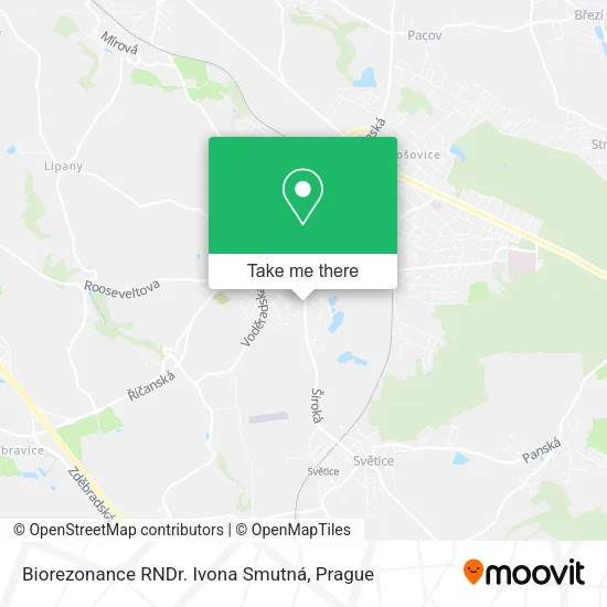 Карта Biorezonance RNDr. Ivona Smutná