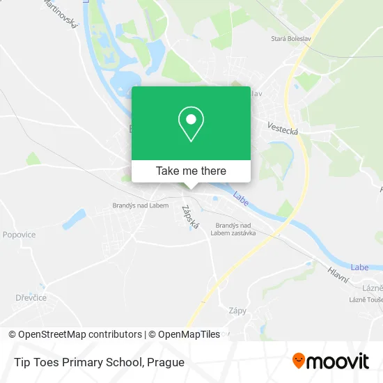 Tip Toes Primary School map