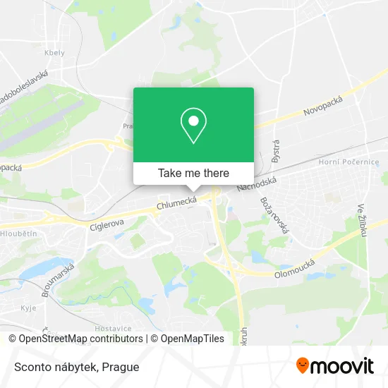 Карта Sconto nábytek