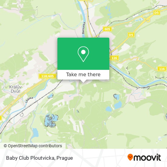 Карта Baby Club Ploutvicka