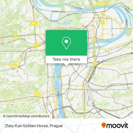 Zlaty Kun Golden Horse map