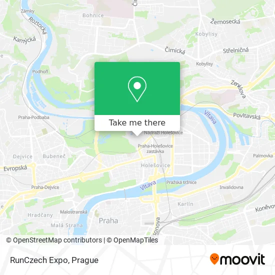 Карта RunCzech Expo