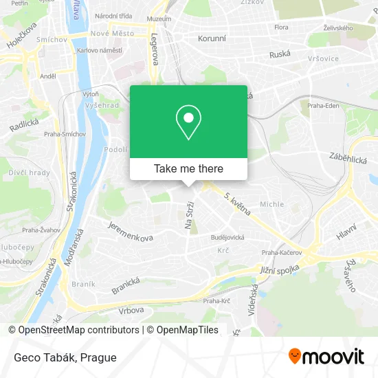 Карта Geco Tabák