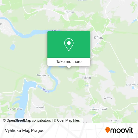 Карта Vyhlídka Máj