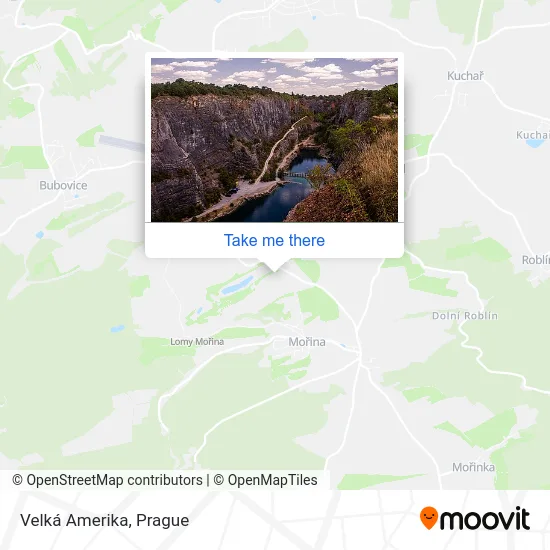 Карта Velká Amerika