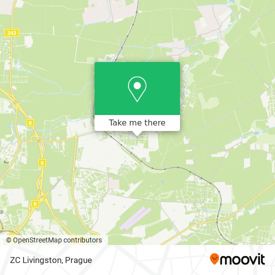 Карта ZC Livingston