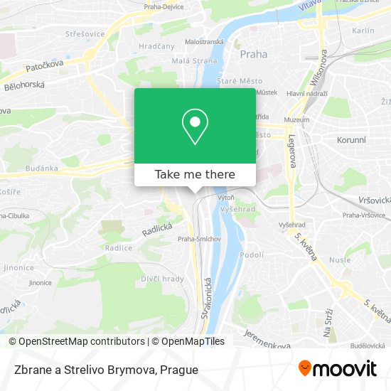 Zbrane a Strelivo Brymova map