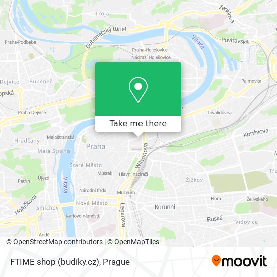 FTIME shop (budíky.cz) map