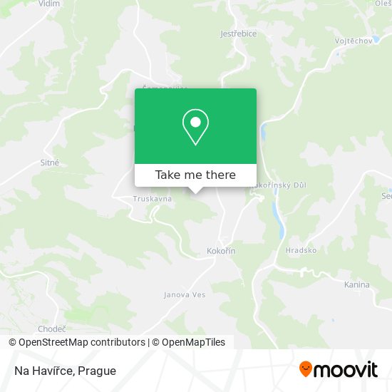 Na Havířce map