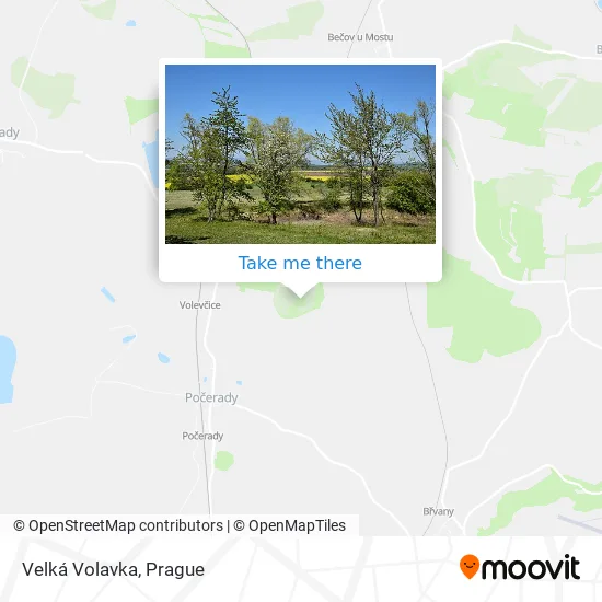 Карта Velká Volavka