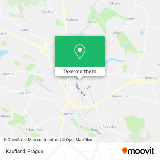 Kaufland map