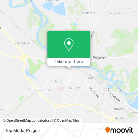 Top Móda map