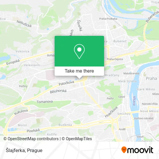 Карта Šlajferka