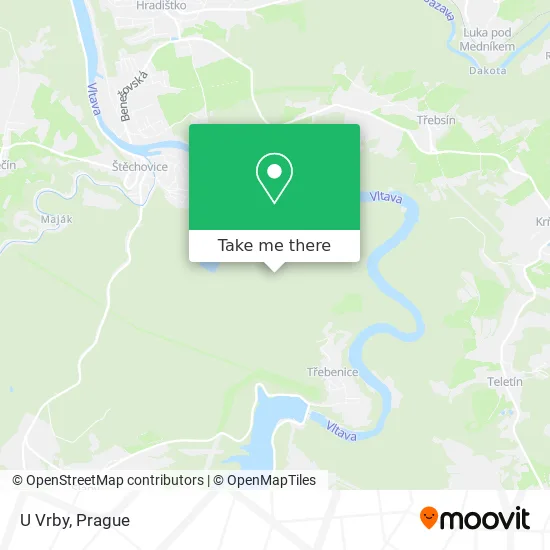 Карта U Vrby