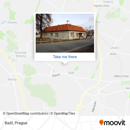 Карта Bašť