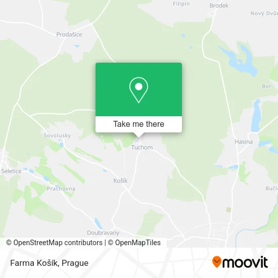 Карта Farma Košík