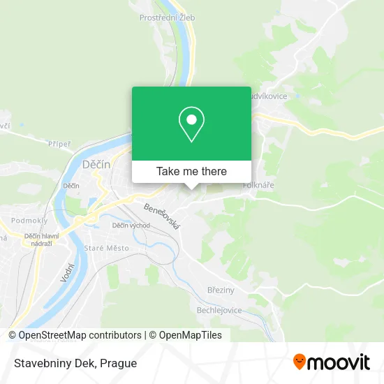 Карта Stavebniny Dek