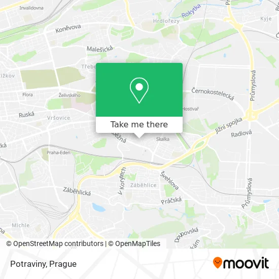 Карта Potraviny