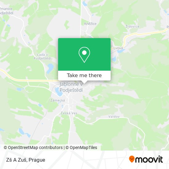 Zš A Zuš map