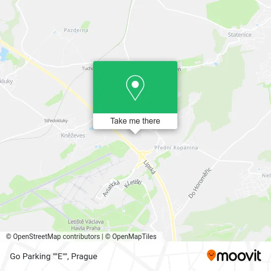 Карта Go Parking ""E""