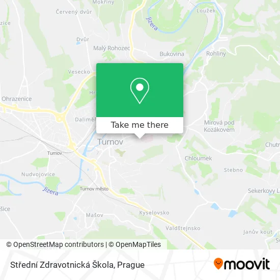 Střední Zdravotnická Škola map