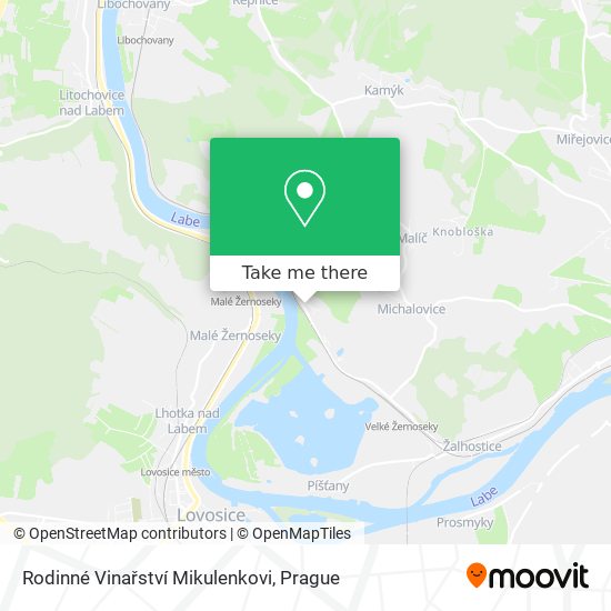 Rodinné Vinařství Mikulenkovi map