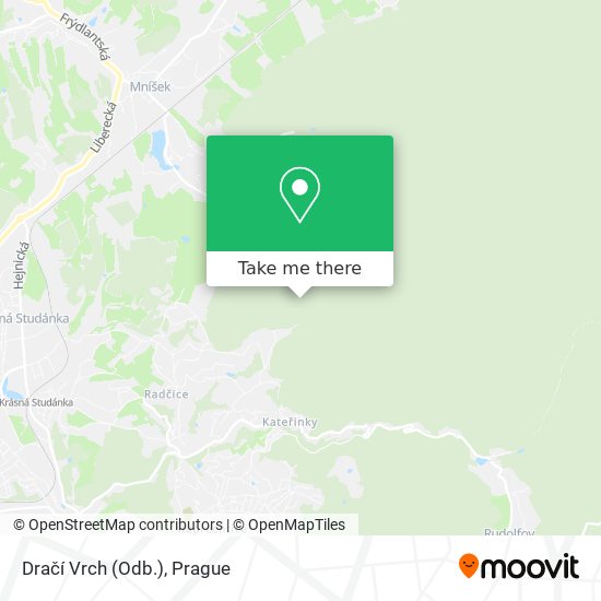 Dračí Vrch (Odb.) map