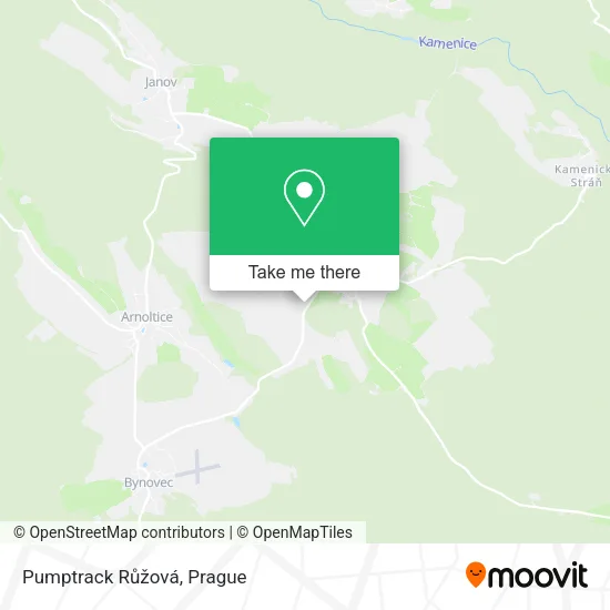 Карта Pumptrack Růžová