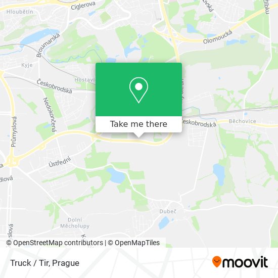 Truck / Tir map