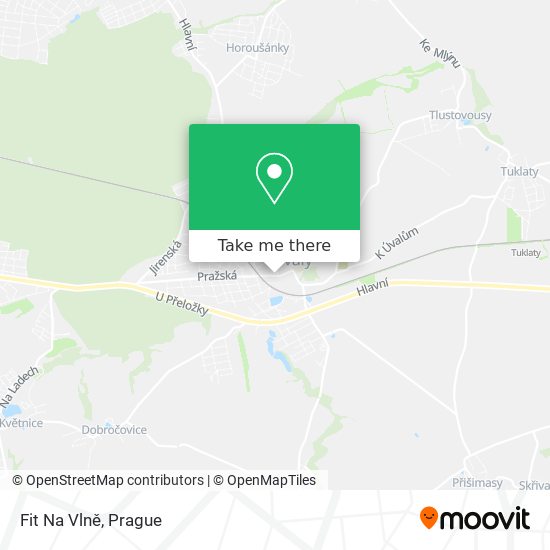 Fit Na Vlně map