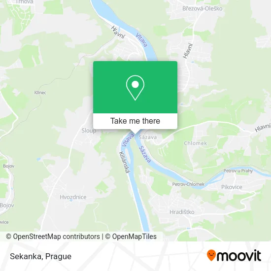 Карта Sekanka