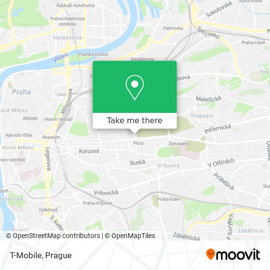 T-Mobile map