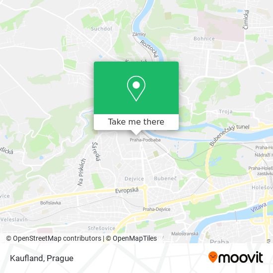 Kaufland map