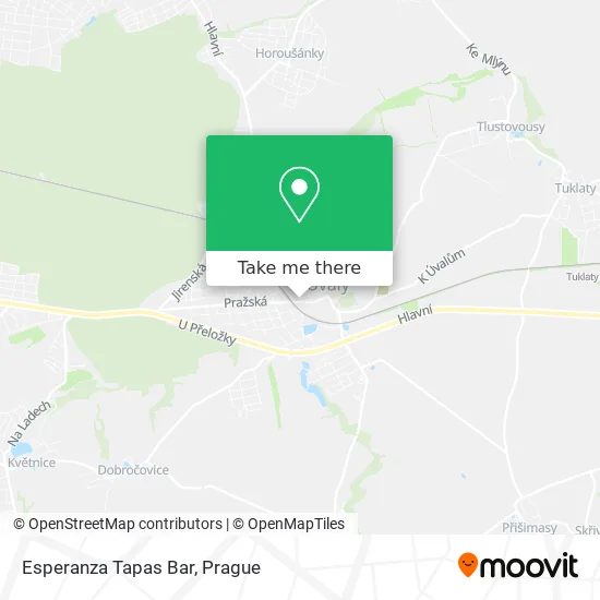 Карта Esperanza Tapas Bar
