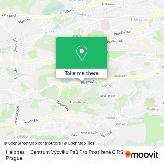 Helppes – Centrum Výcviku Psů Pro Postižené O.P.S. map