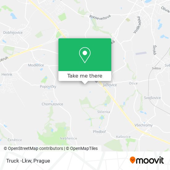 Truck -Lkw map